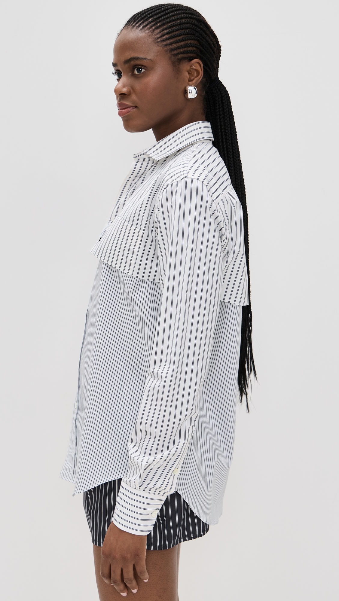 Long Sleeve Layered Shirt - 3