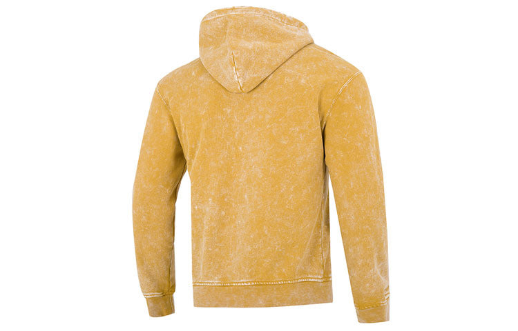 Men's Air Jordan Tie Dye Logo Athleisure Casual Sports Pullover Yellow DR3088-712 - 2