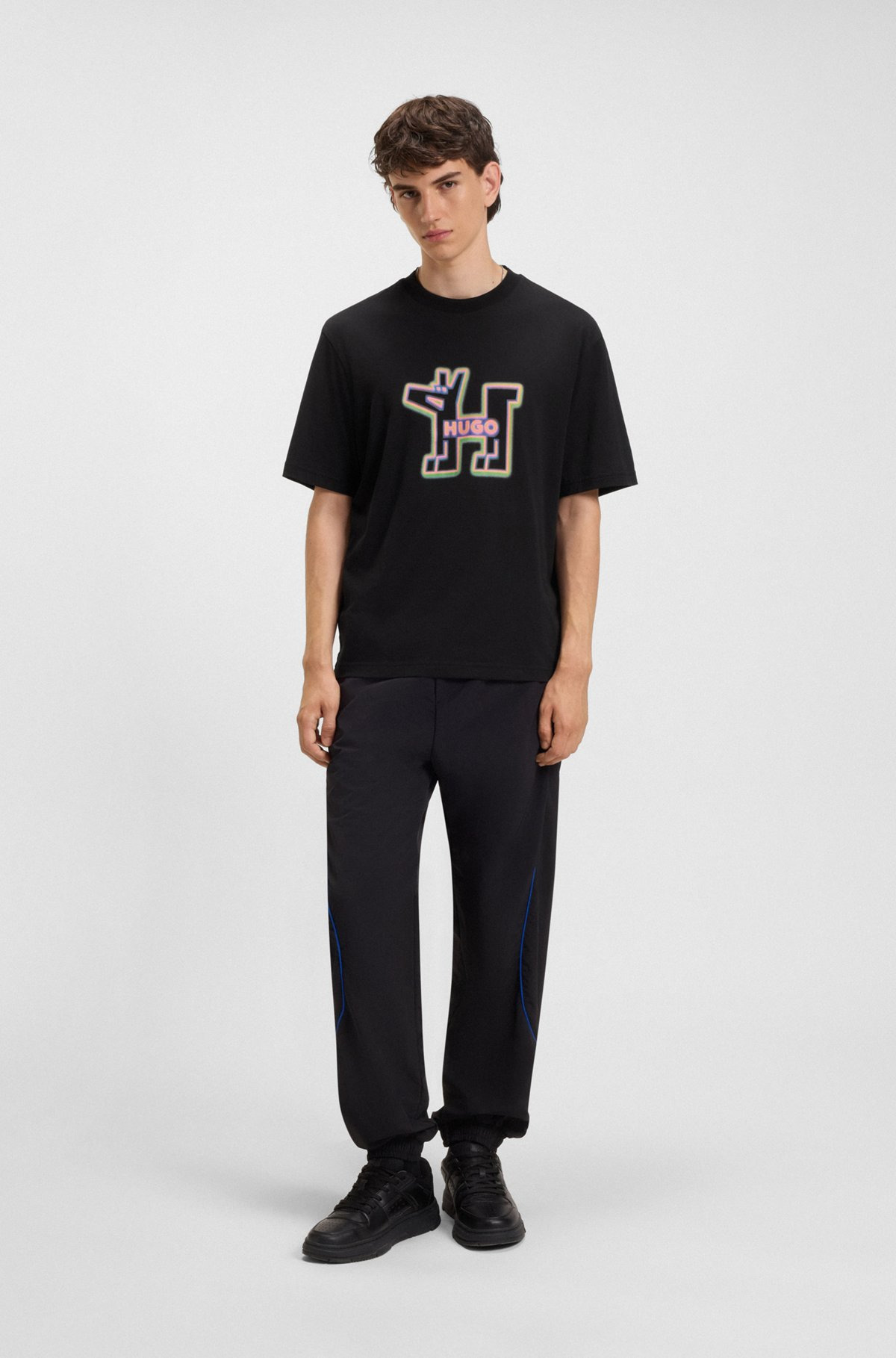 ALL-GENDER COTTON-JERSEY T-SHIRT WITH GRAPHIC PRINT - 4