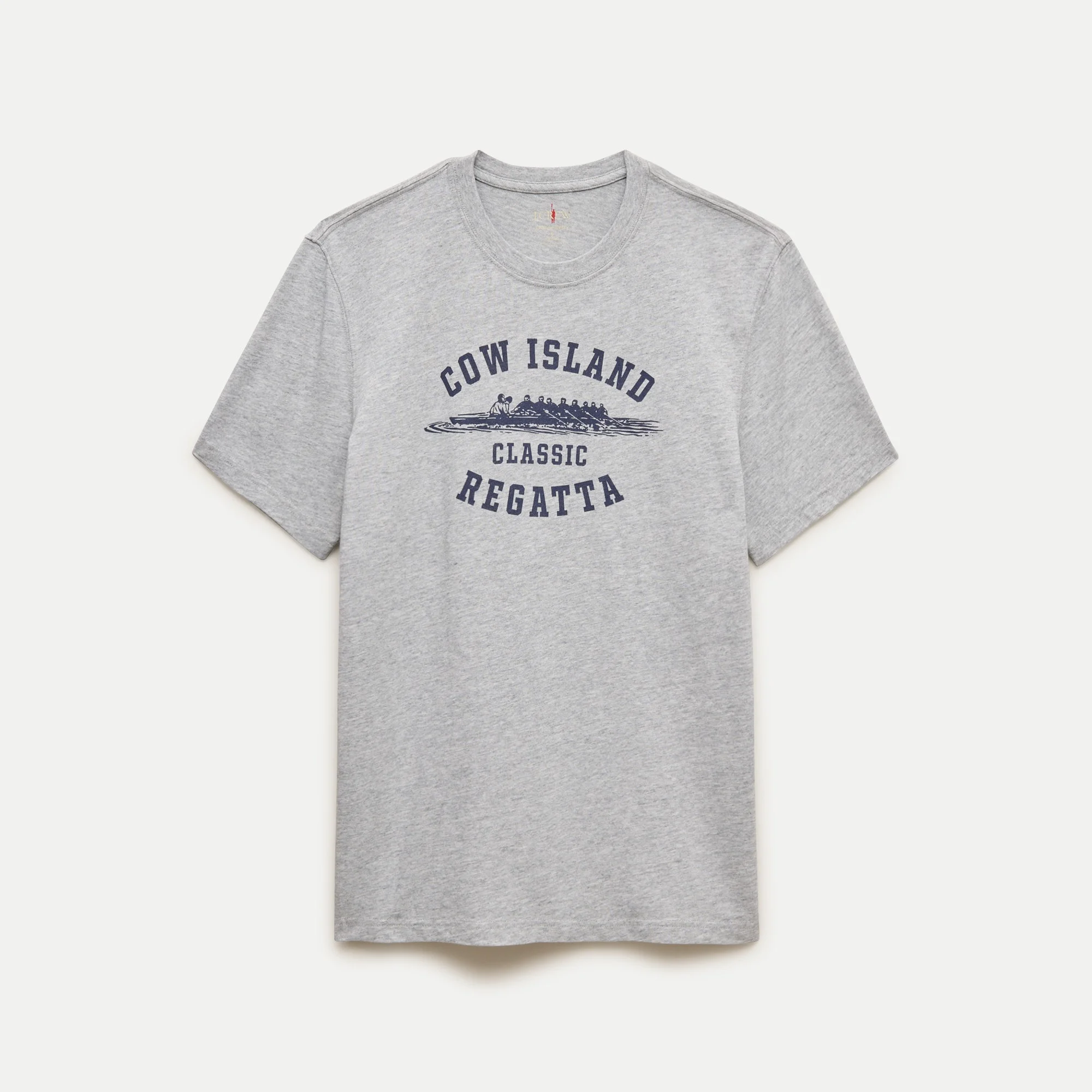 Vintage-wash cotton graphic T-shirt - 1