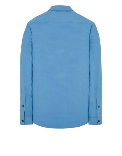 Stone Island 12510 GARMENT-DYED LIGHT COTTON TELA 'PARACADUTE' PASTEL BLUE outlook