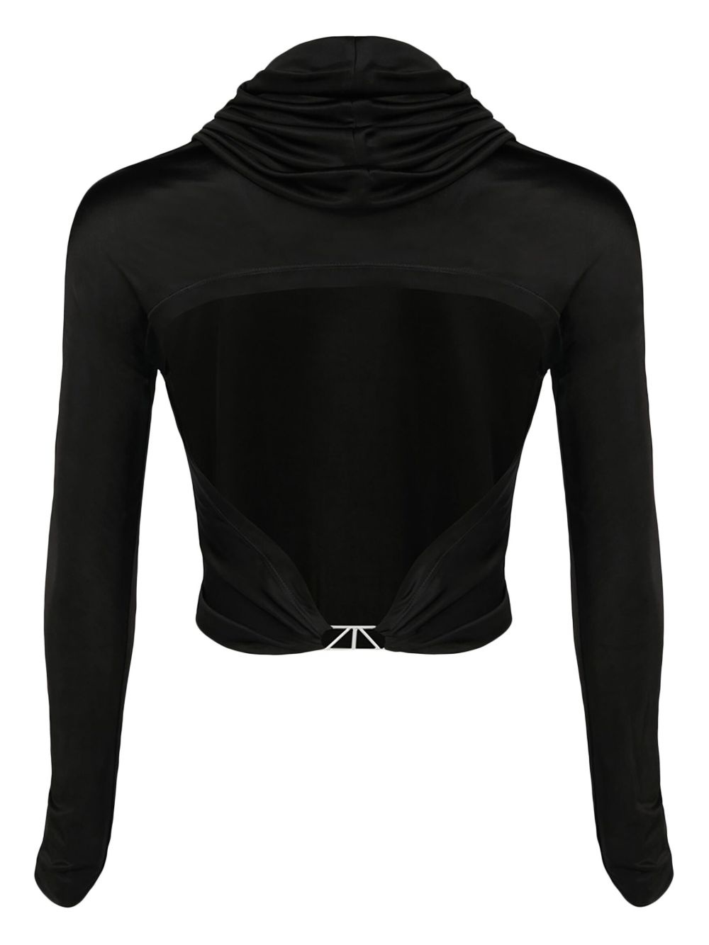 long-sleeve hooded jersey top - 5