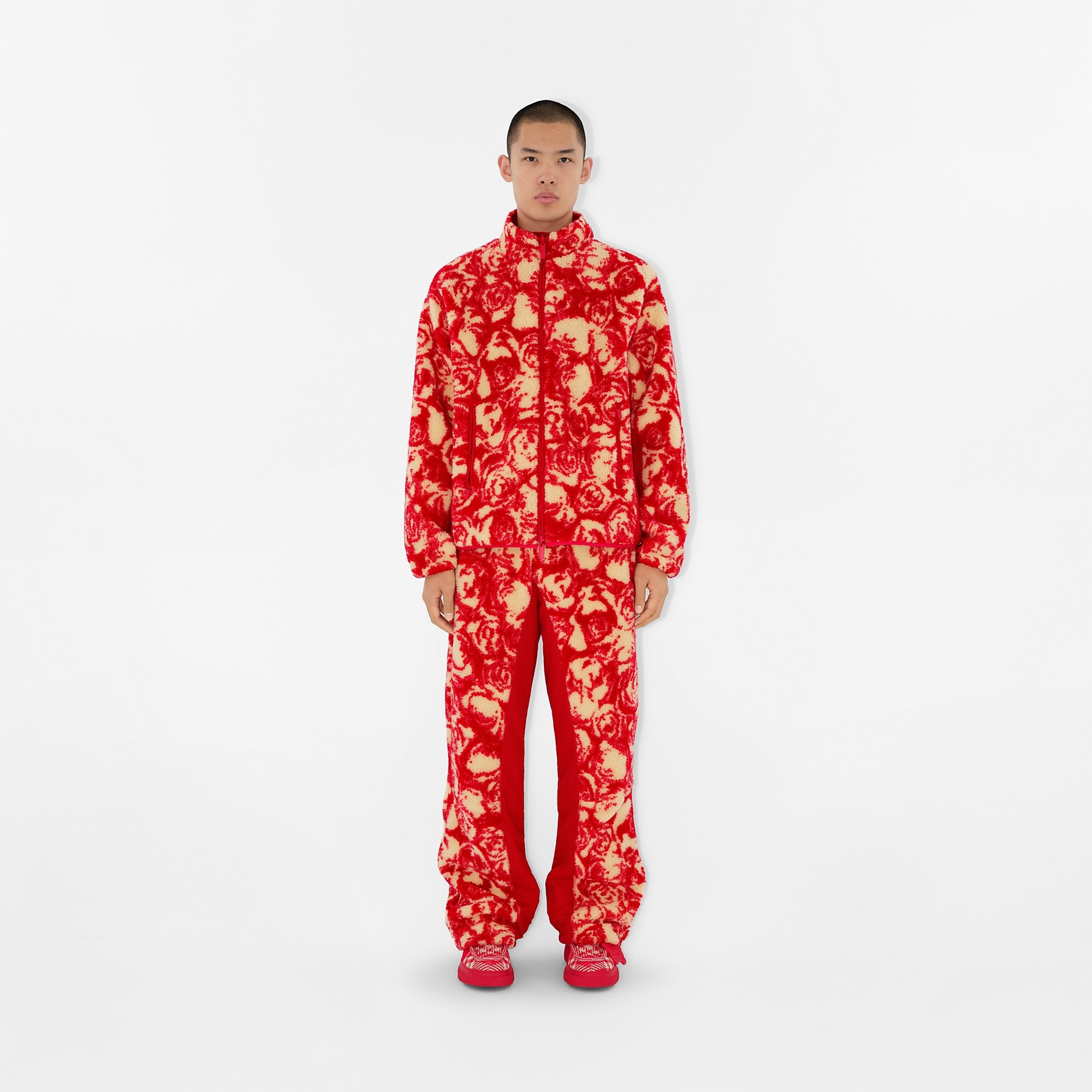 Reversible Rose Fleece Jacket - 2