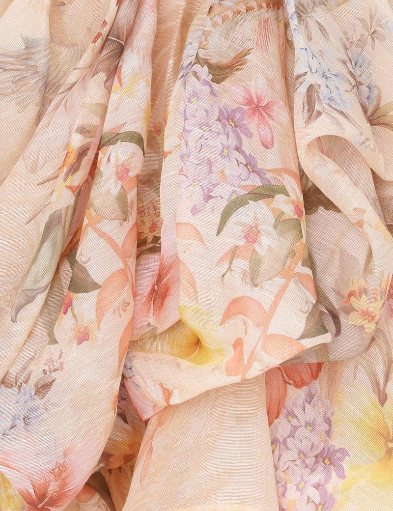 illuminate draped mini dress zimmermann In The Details of Illumination, Spring RTW 2025| ZIMMERMANN