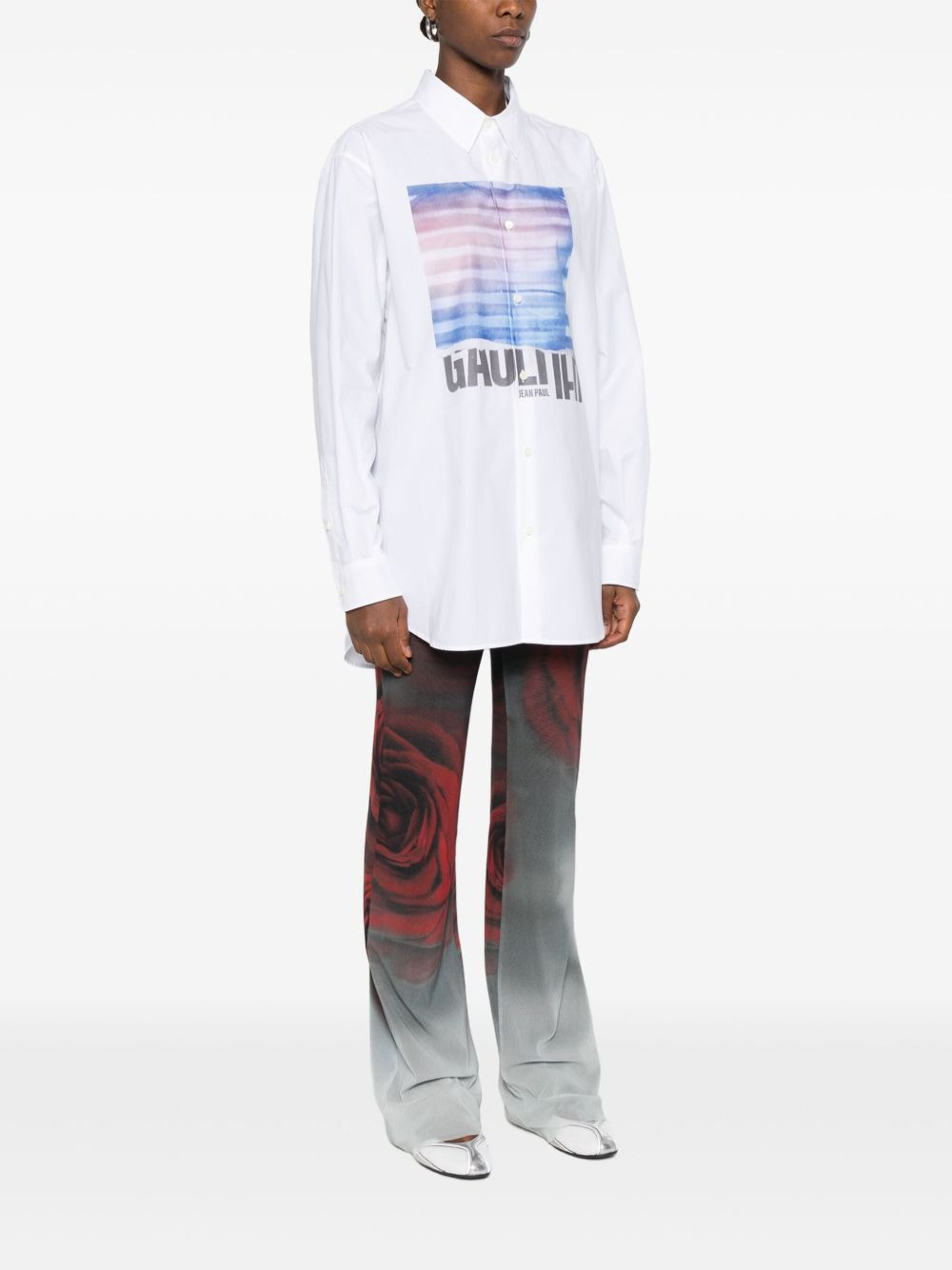 graphic-print shirt - 3