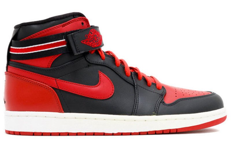 Jordan Air Jordan 1 High Strap 'Bred' 342132-061 outlook