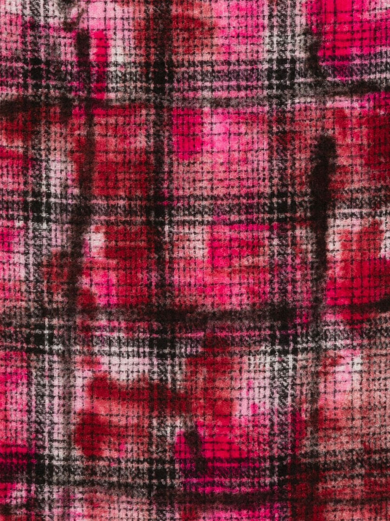 Faliero Sarti checked scarf outlook