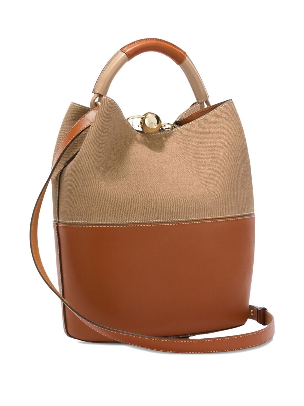 Sfera leather bucket bag - 2