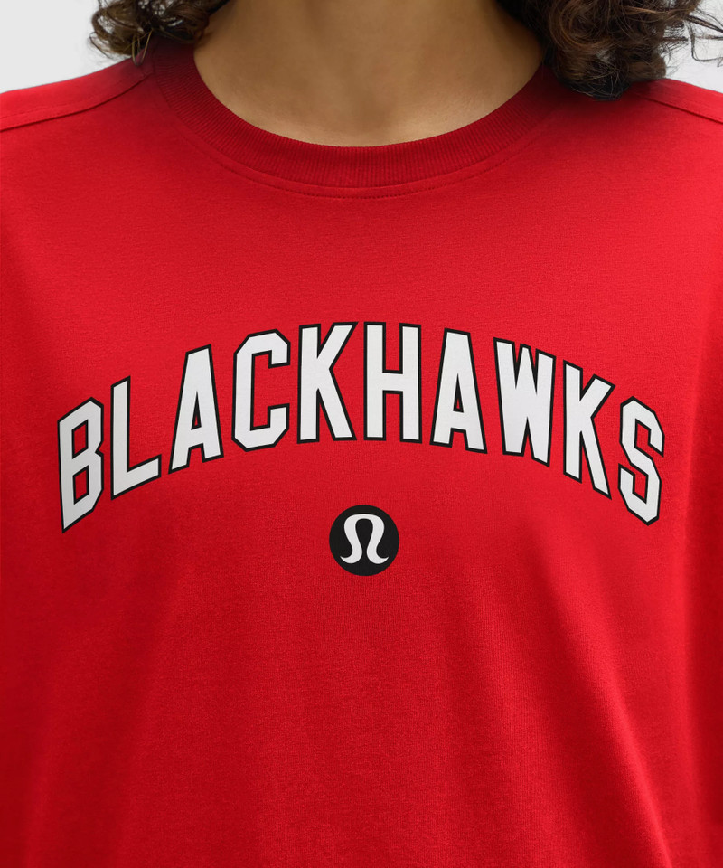 All Yours Organic Cotton Crewneck T-Shirt *Chicago Blackhawks 4
