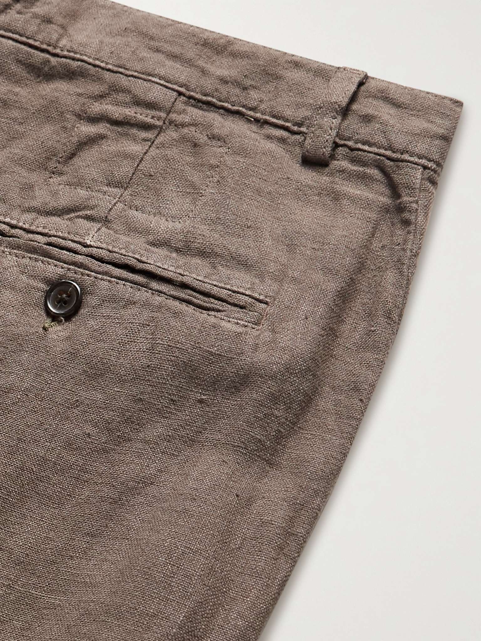 Slub Linen Chinos - 5