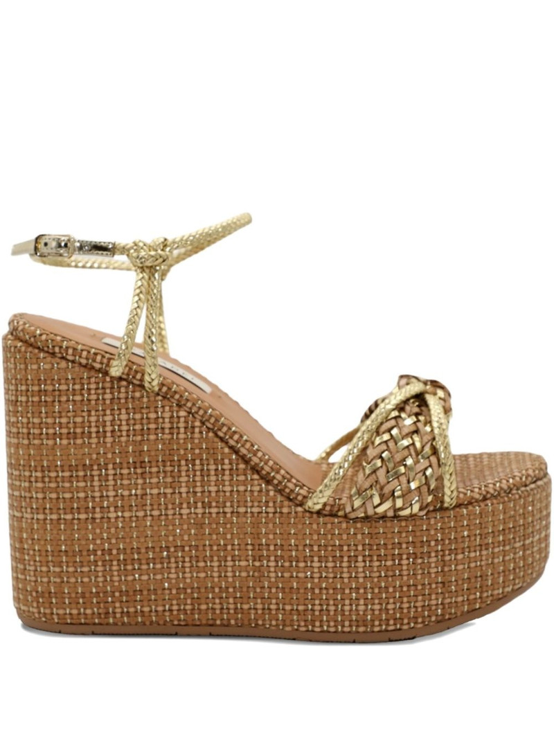 Zeppa woven wedge sandals 1
