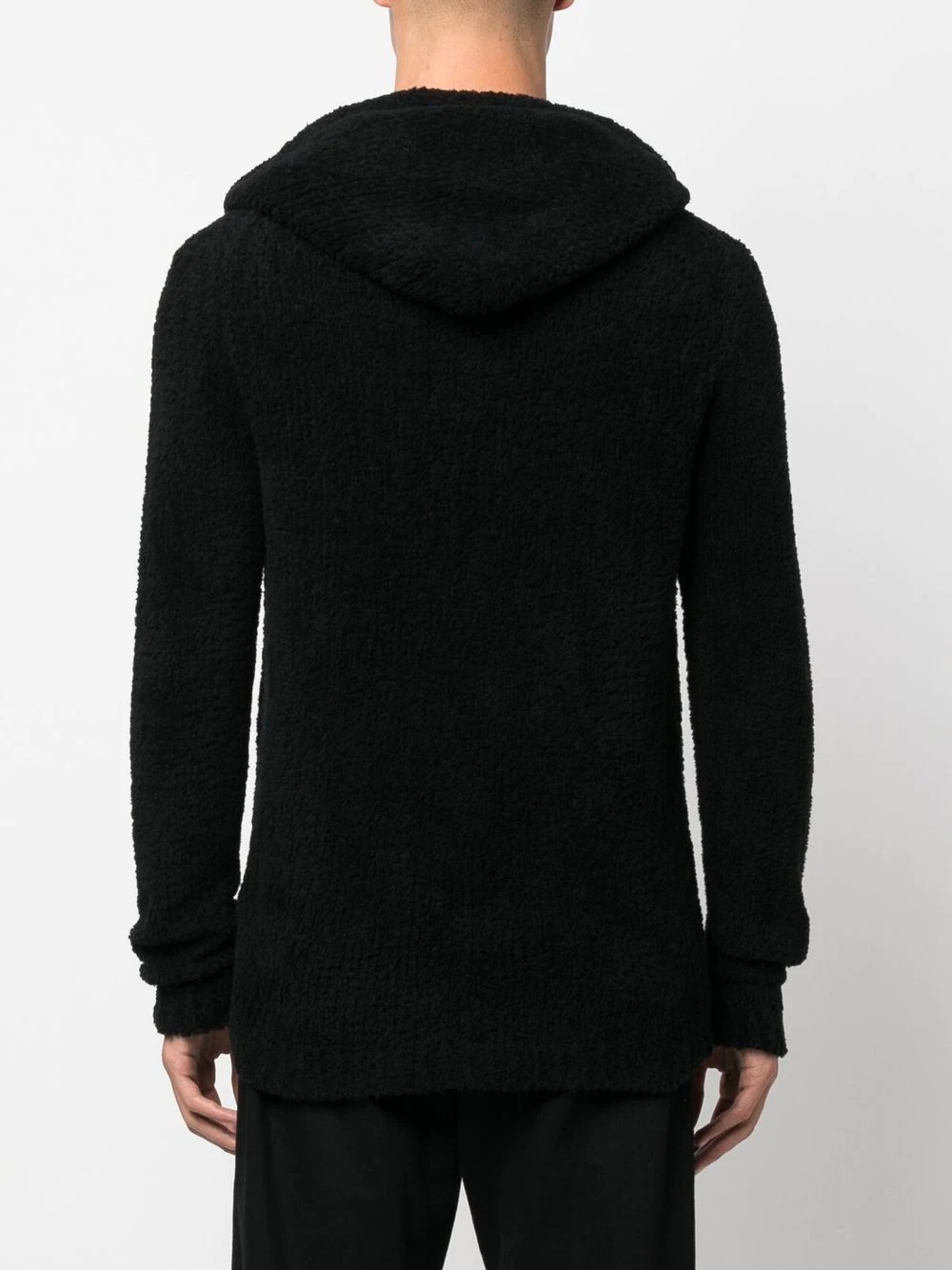 sherpa wool-blend hoodie - 4