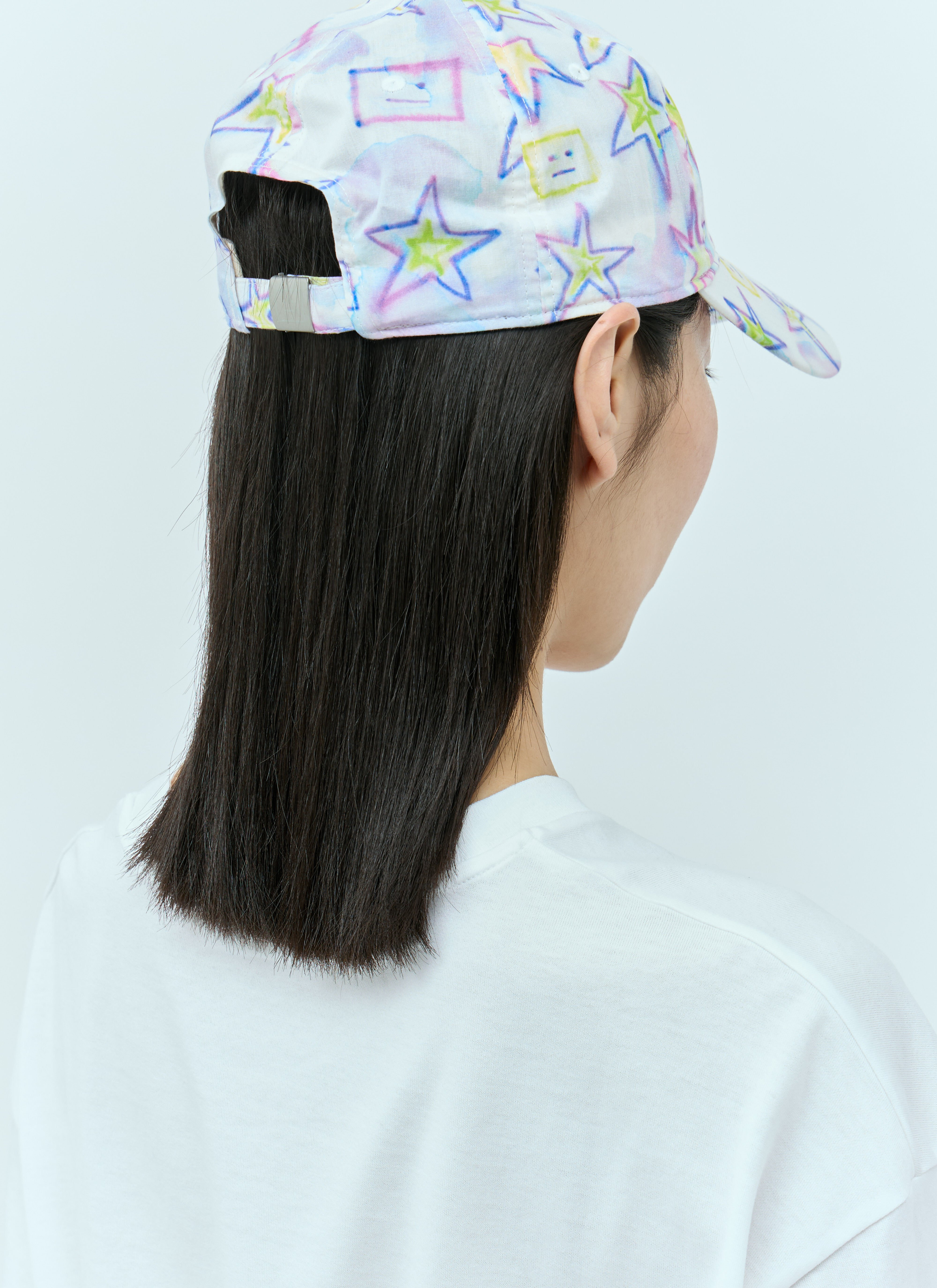 Micro Face Patch Baseball Cap - 4
