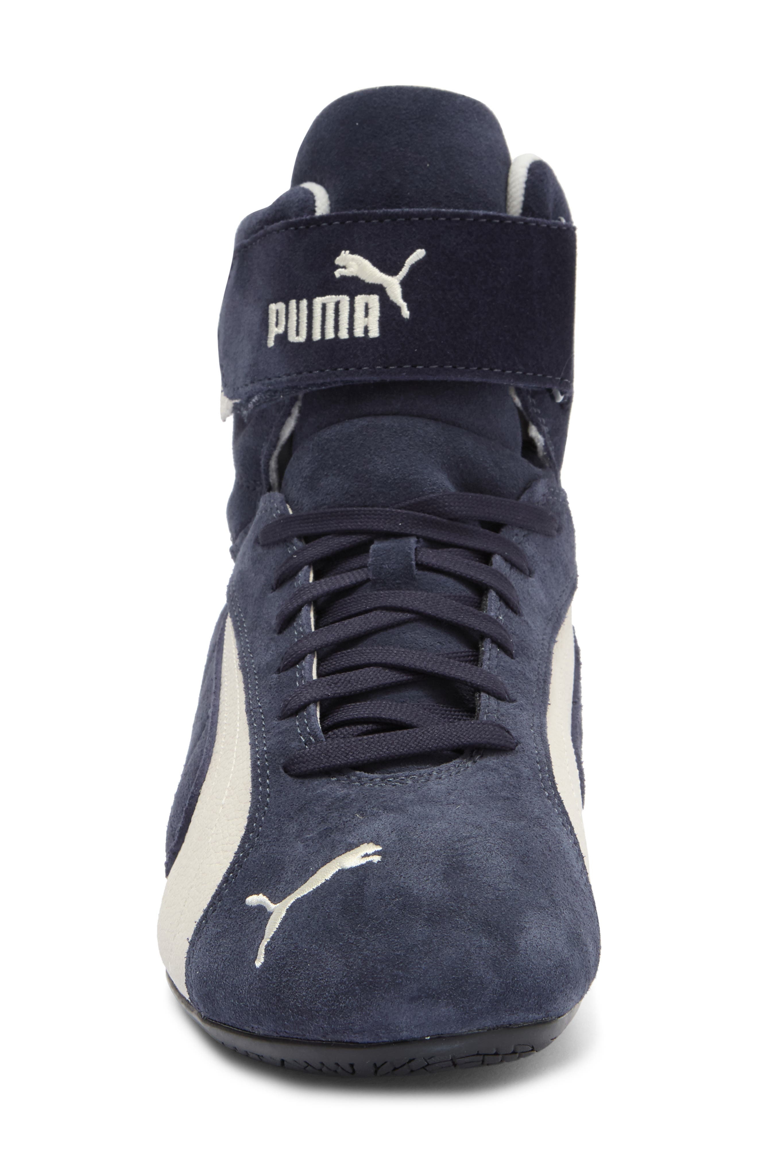 PUMA Speedcat Mid Sneaker in New Navy-Warm White at Nordstrom - 4