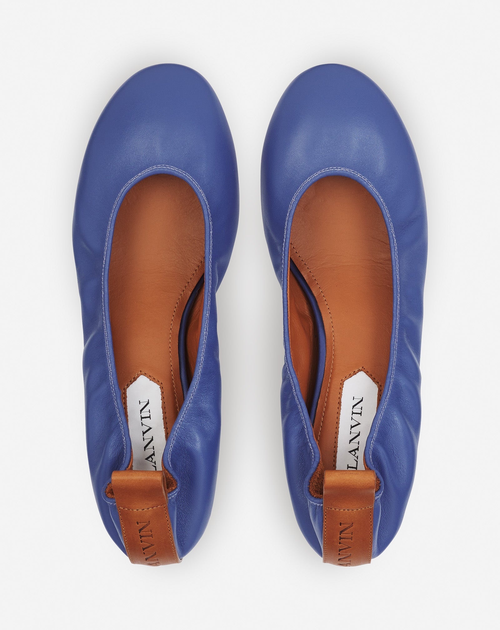 THE LEATHER BALLERINA FLAT - 3