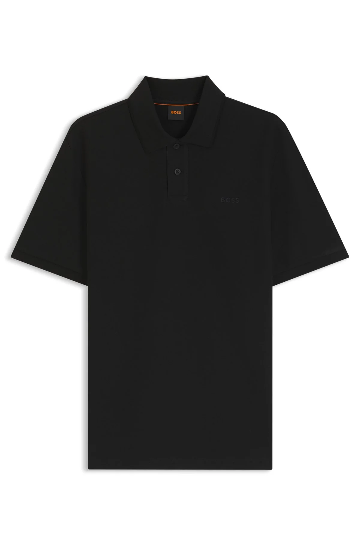 REGULAR-FIT POLO SHIRT IN HONEYCOMB-STRUCTURED COTTON PIQUE - 1