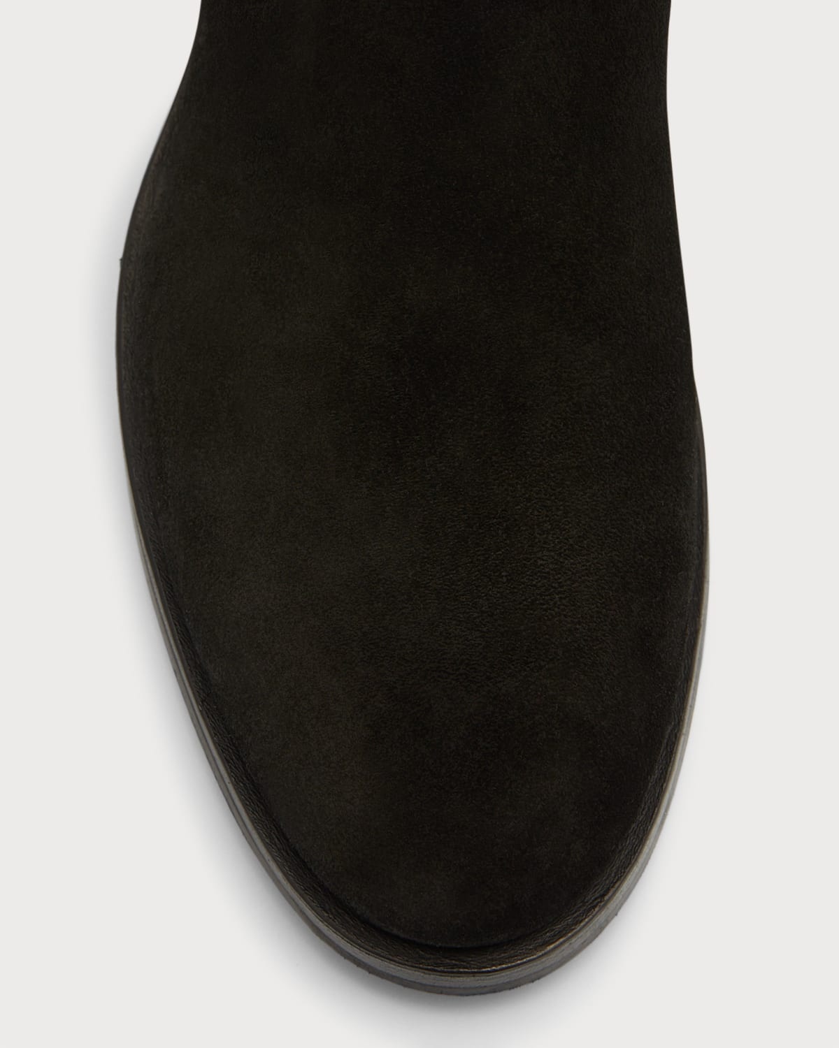Fleeces Suede Tall Ranch Boots - 4