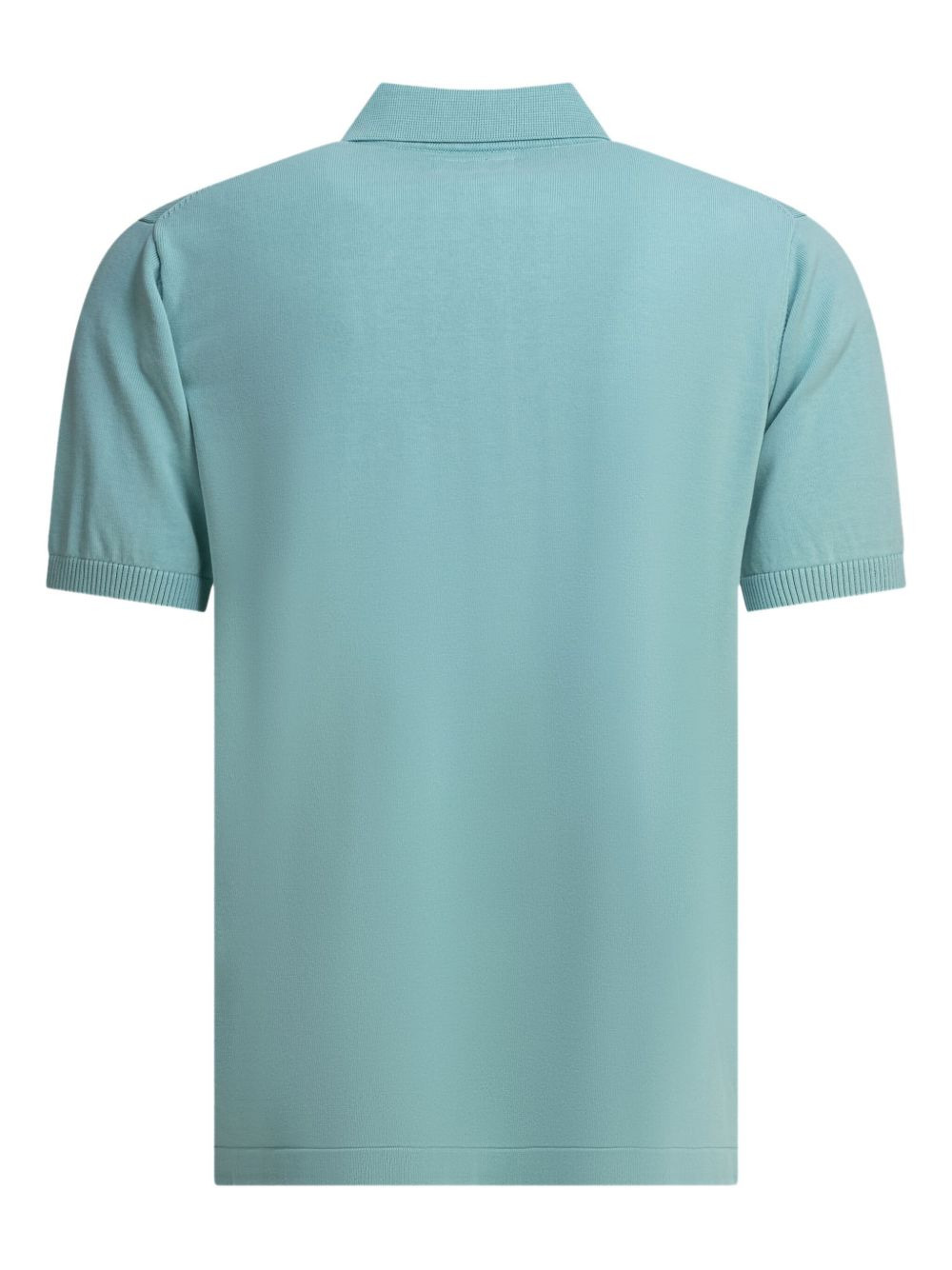 short-sleeve cotton polo shirt - 2