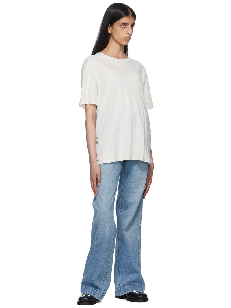 RE/DONE Blue 70s Pocket Wide Leg Jeans outlook
