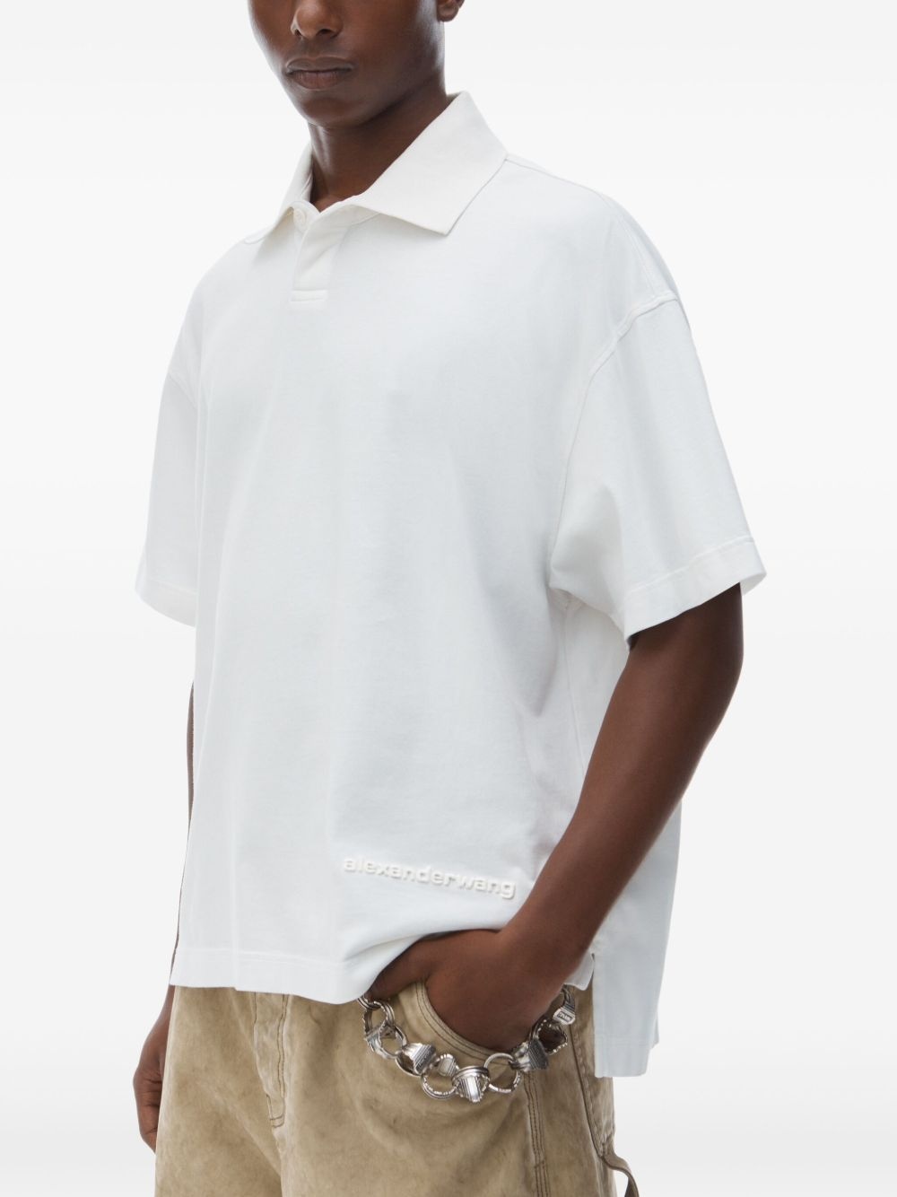 cotton polo shirt - 5