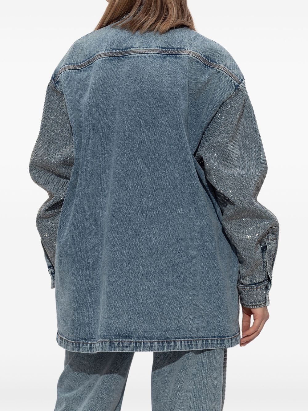 rhinestone-embellished shirt - 4