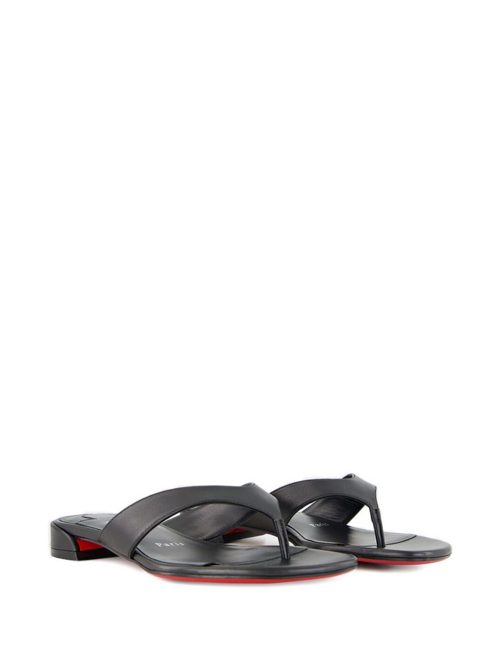 leather thong sandals - 2