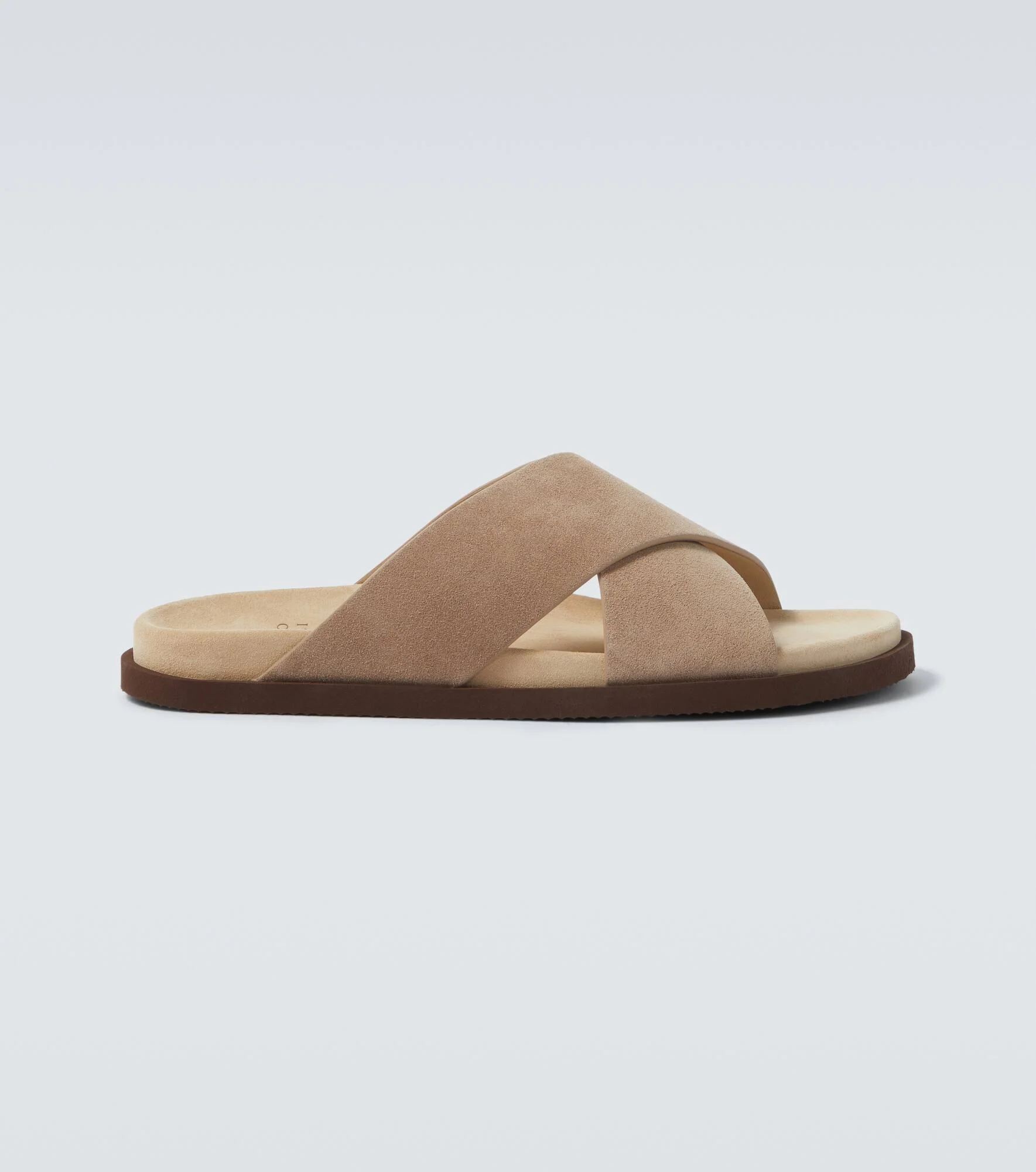 Suede slides - 1