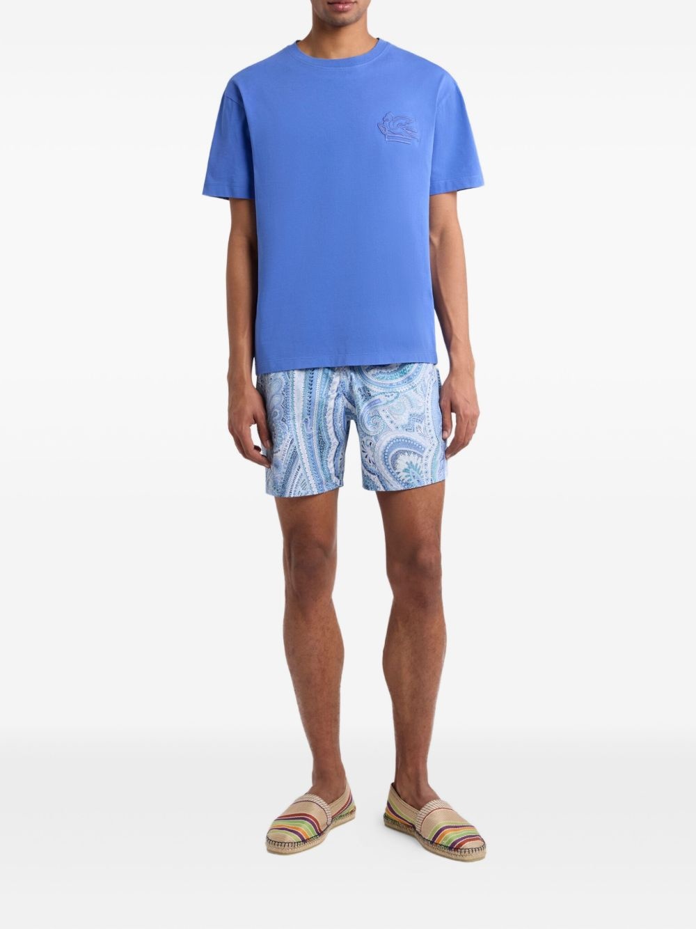 logo-embroidered T-Shirt - 2