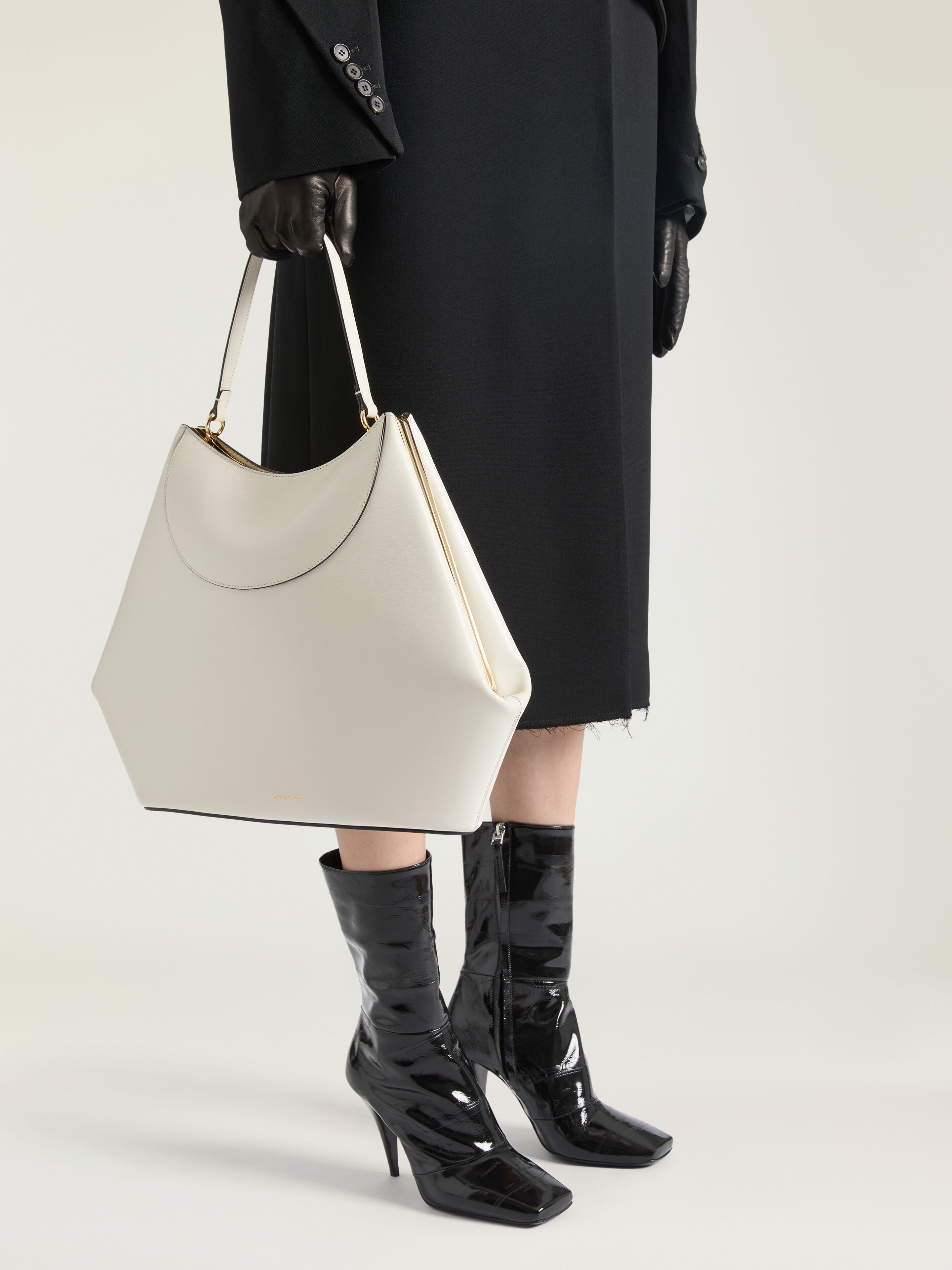 FACET BAG IN LEATHER - 2