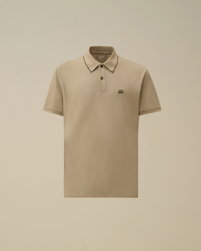 Stretch Piquet Short Sleeve Logo Polo 1