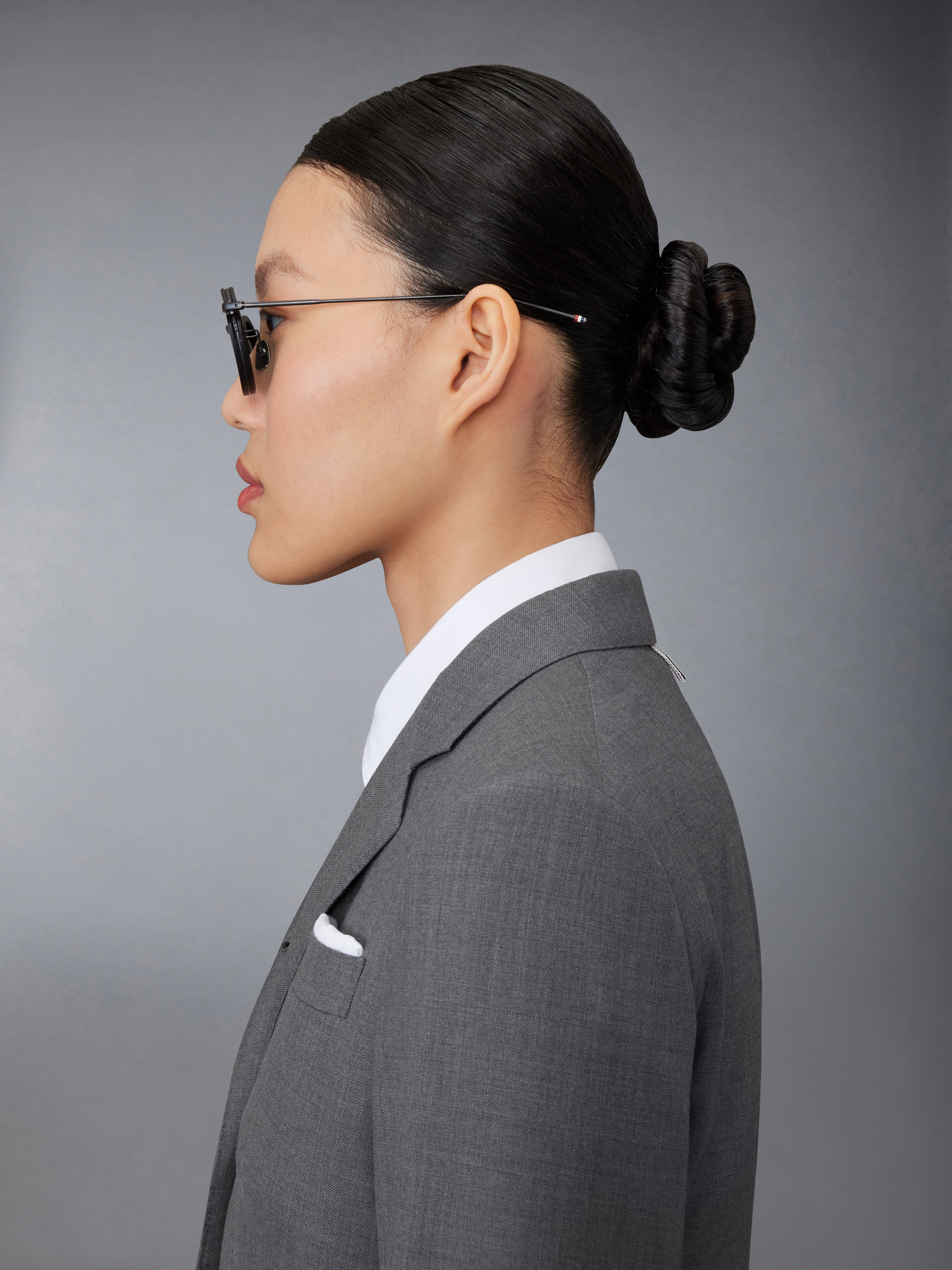 Acetate And Titanium Round Sunglasses - 4