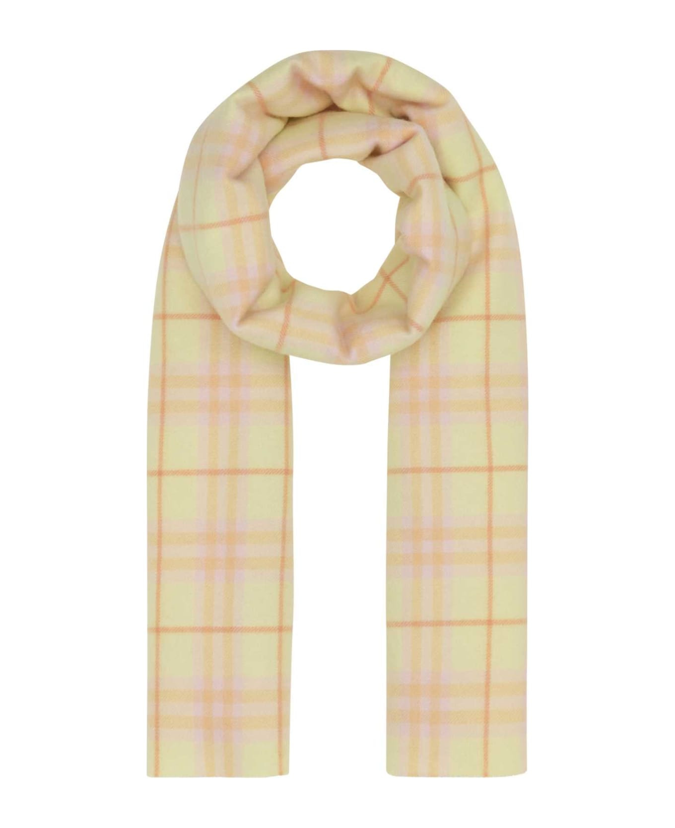 Embroidered Cashmere Scarf - 1