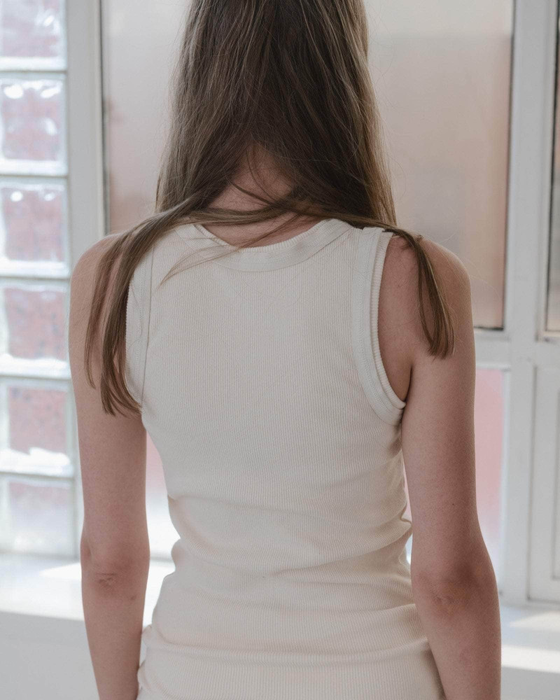 Supple Tank - Cotton Hemp Rib 4