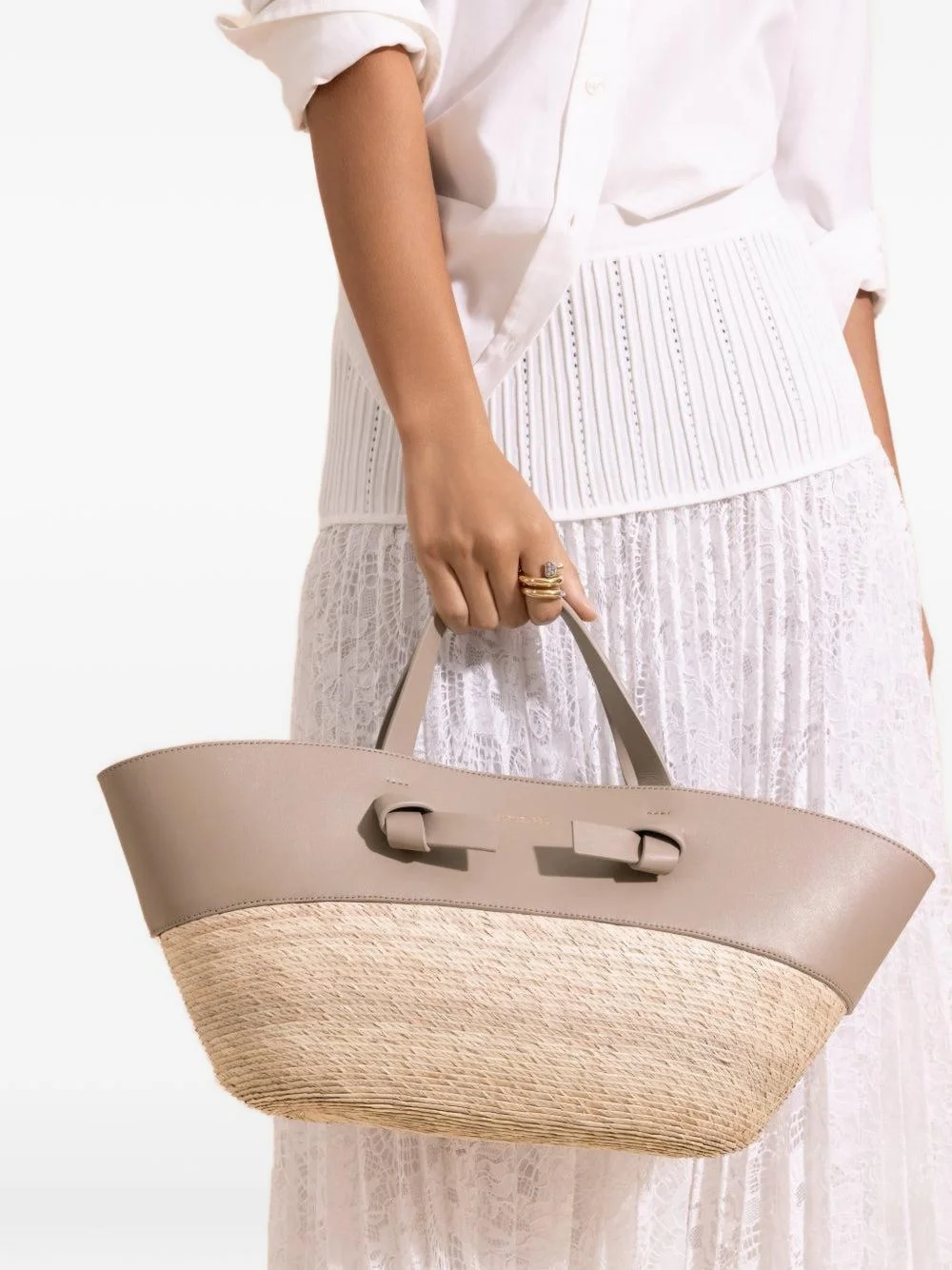 knot basket bag - 1