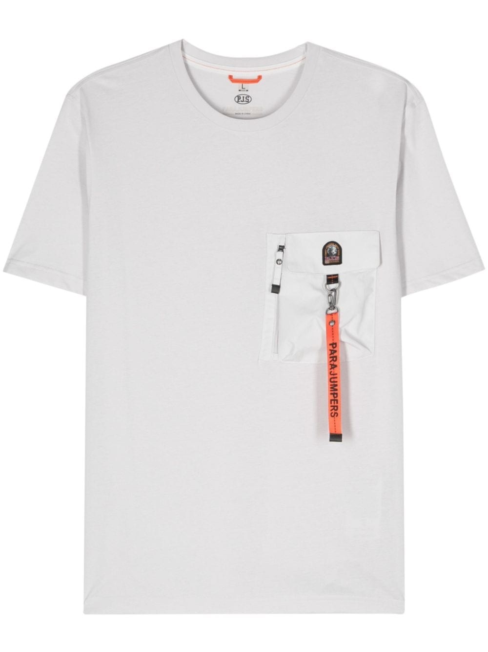 PARAJUMPERS｜SHORT-SLEEVED ROUND NECK T-SHIRTS (MOJAVE ( PARAJUMPERS Mojave cotton T-shirt | REVERSIBLE