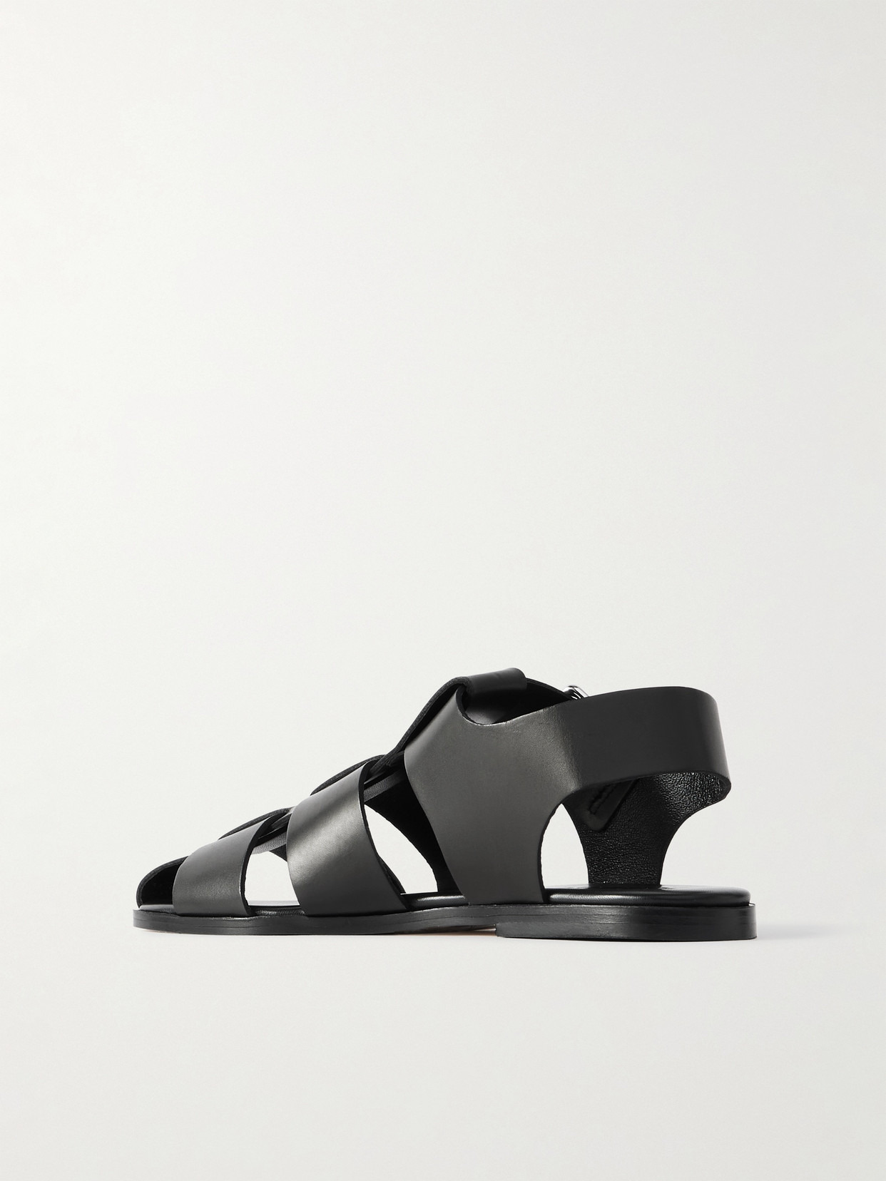 Whit Leather Sandals - 3