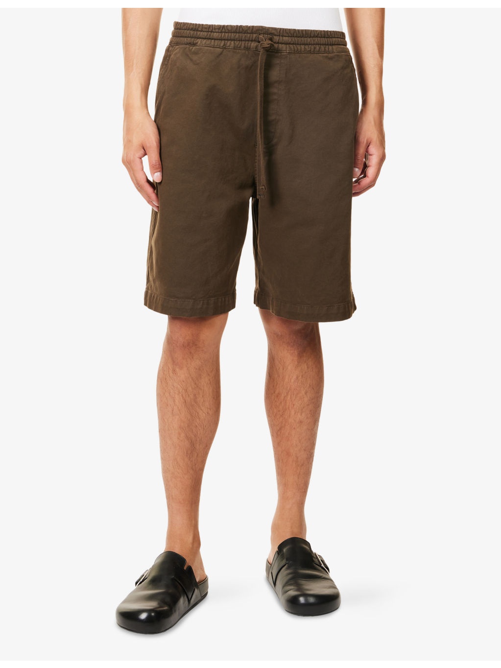 Floyd Brand-Patch Cotton Shorts - 3