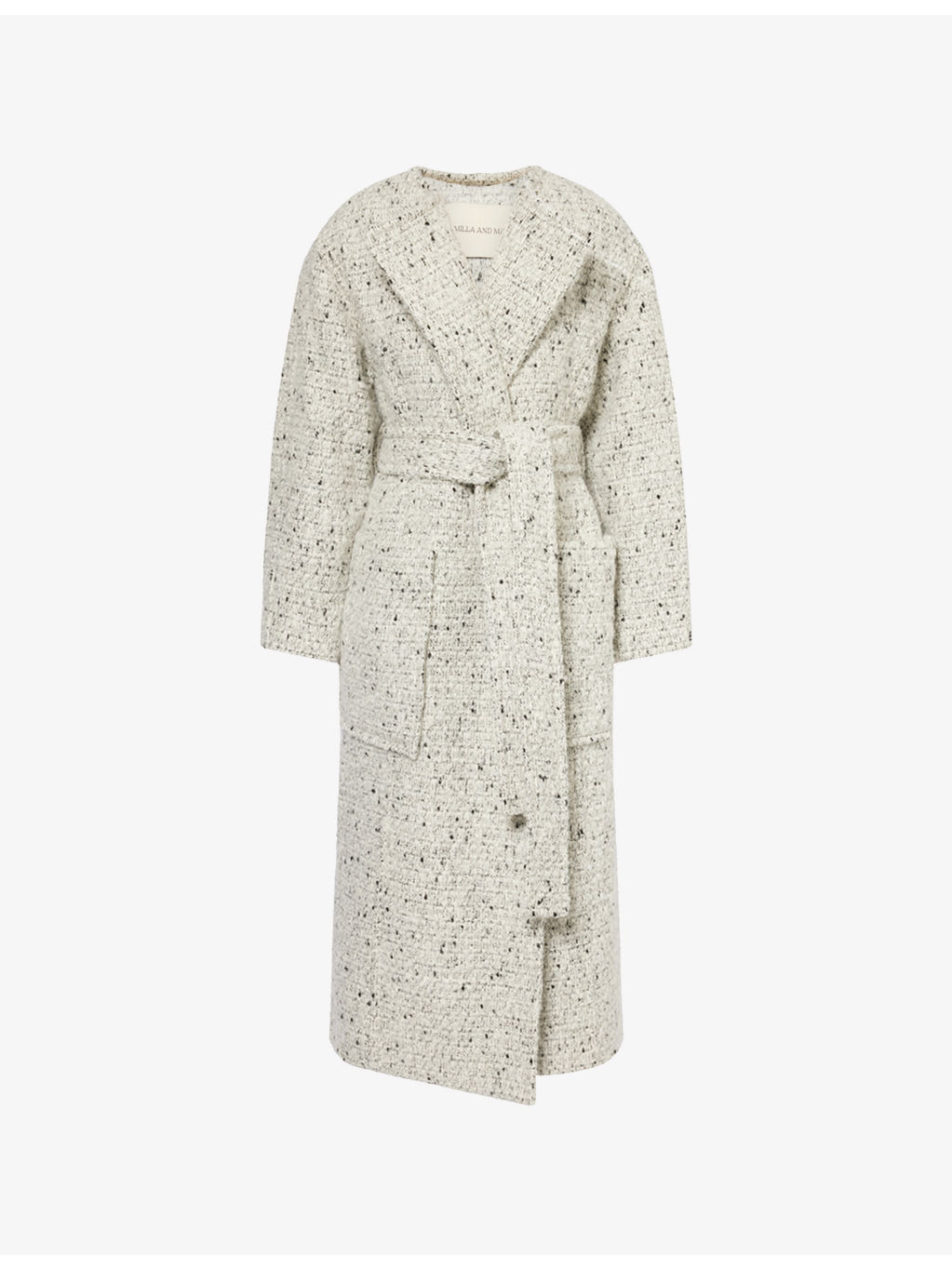 Cupola Belted Knitted Coat - 1