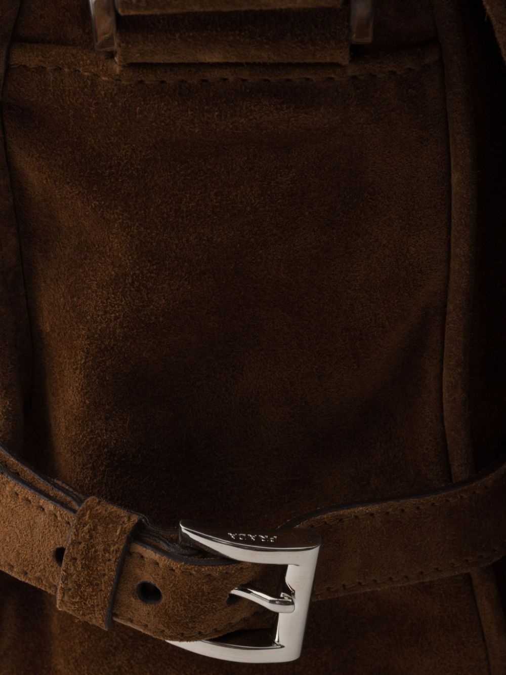 suede shoulder bag - 6