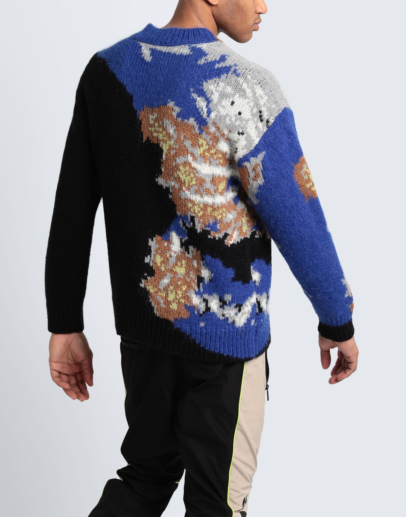 Blue Men's Sweater - 3