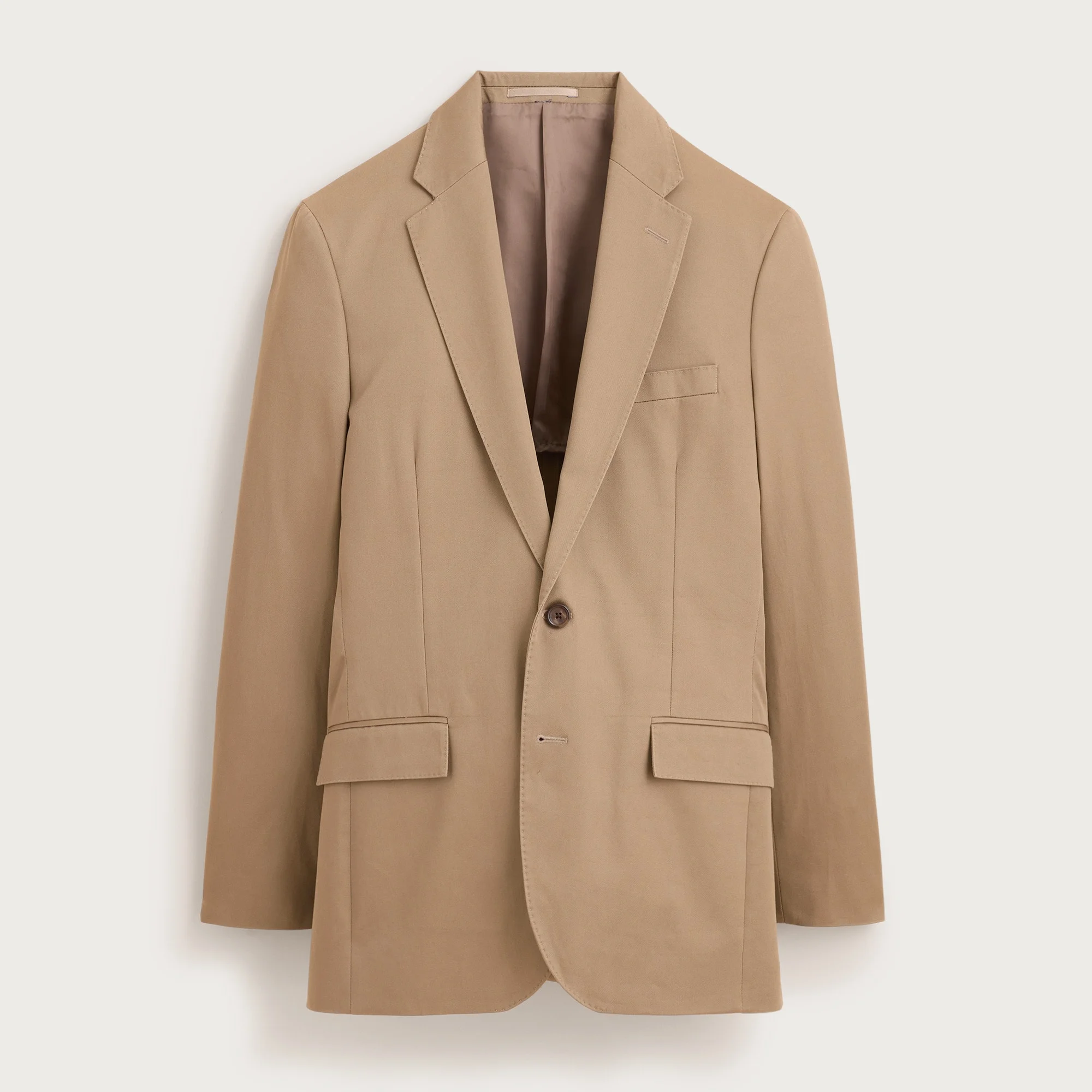 Ludlow Slim-fit suit jacket in Japanese cotton chino - 1
