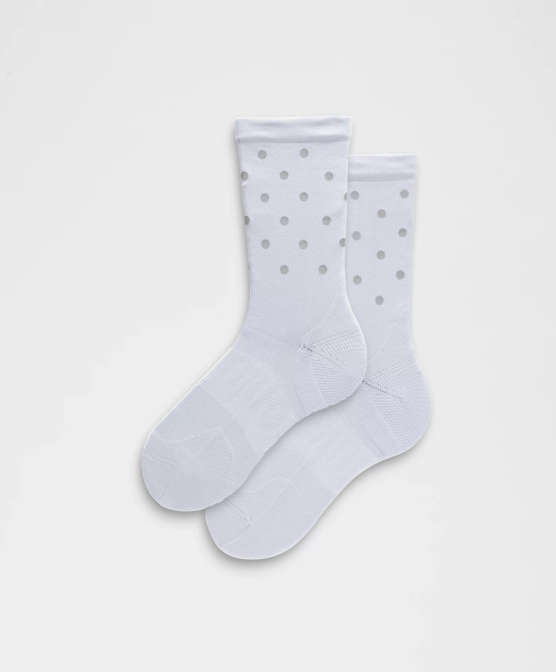 Women's Power Stride Crew Socks *Dot Reflective - 1