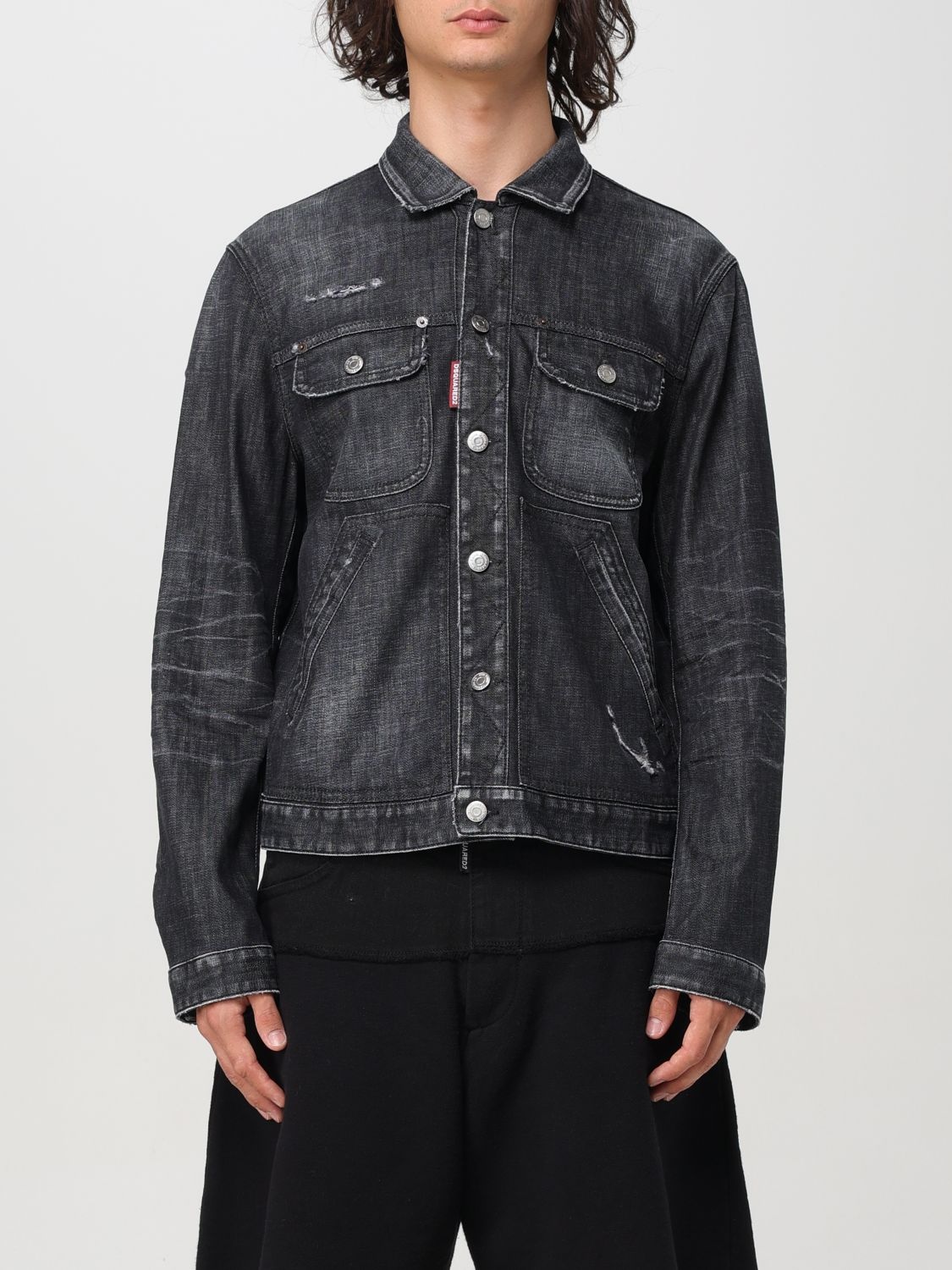 Giglio Dsquared Black Sweater DSQUARED2 Dsquared2 Men's