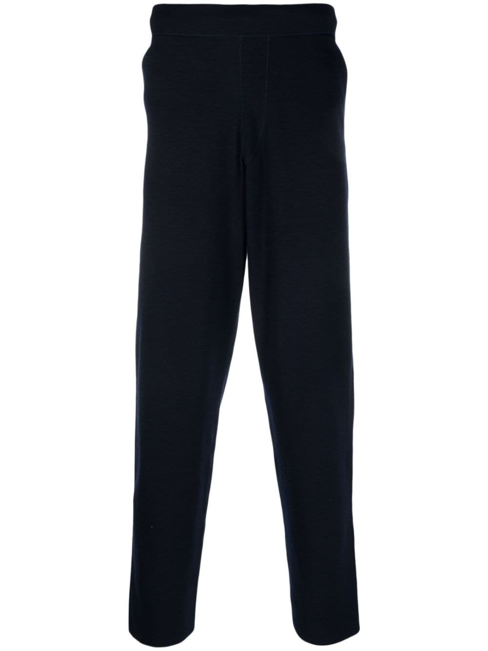 drawstring-fastening track pants - 1