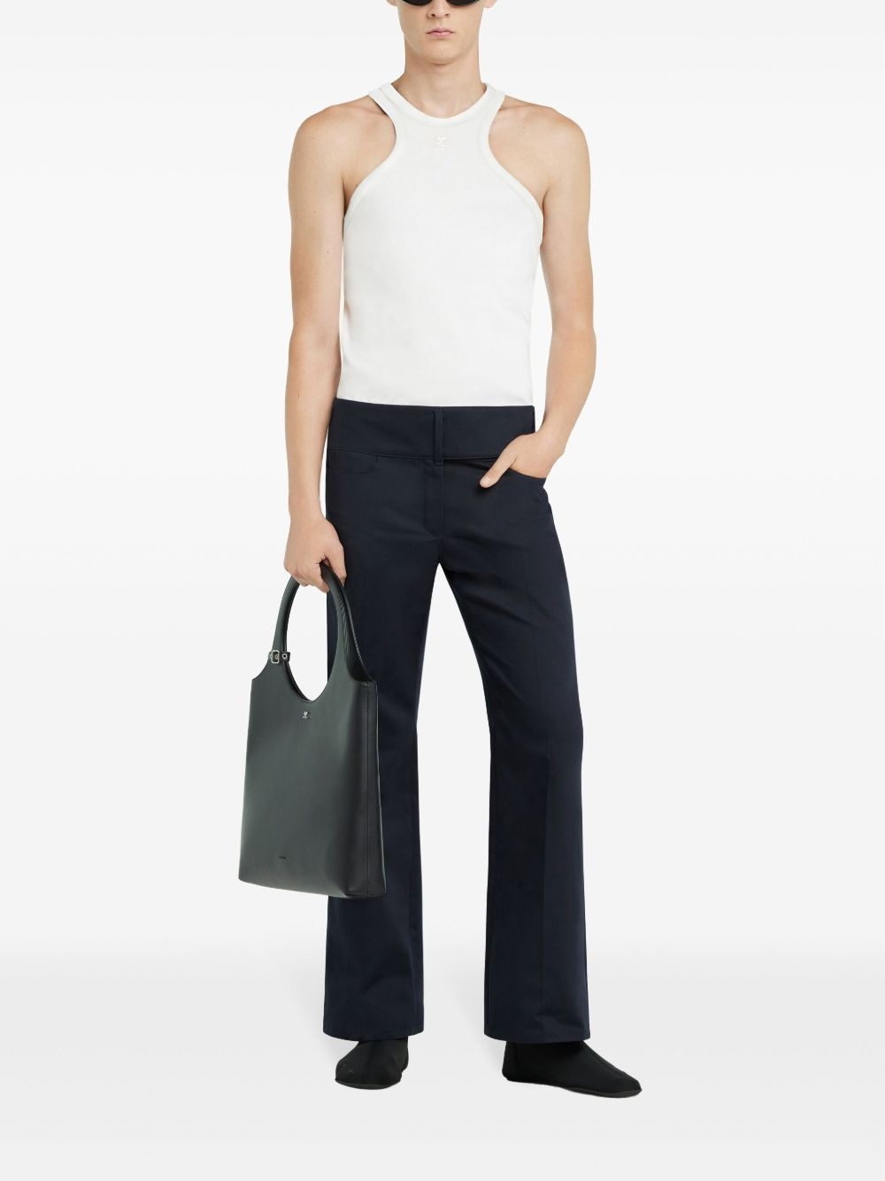 scuba-jersey tank top - 2