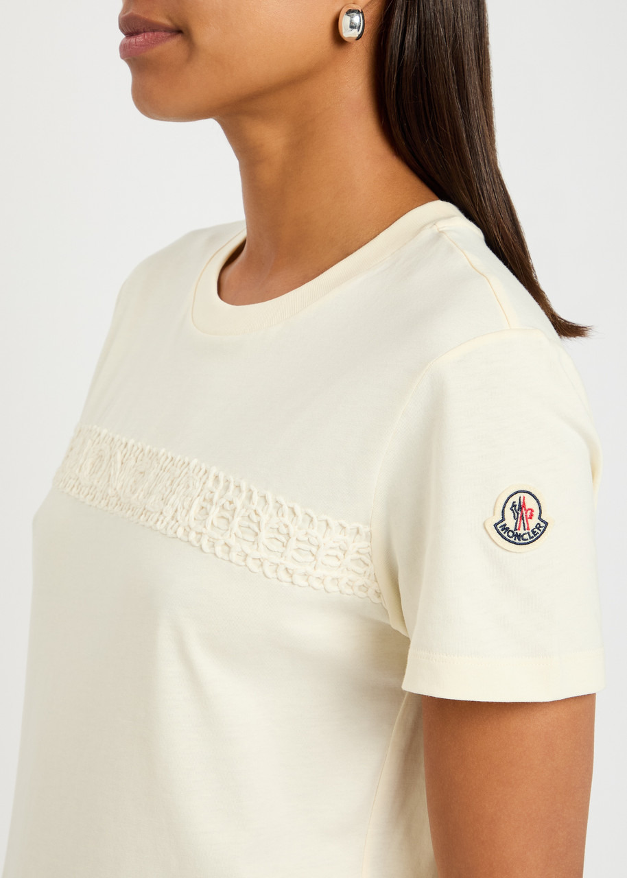 Moncler Logo-appliquéd Cotton T-shirt - 5