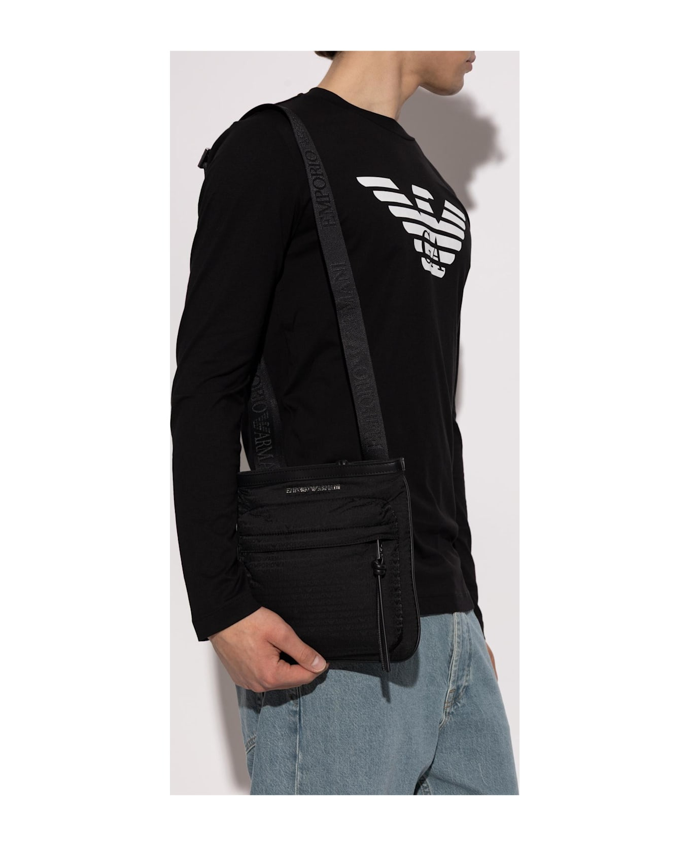 Emporio Armani Shoulder Bag With Logo - 2