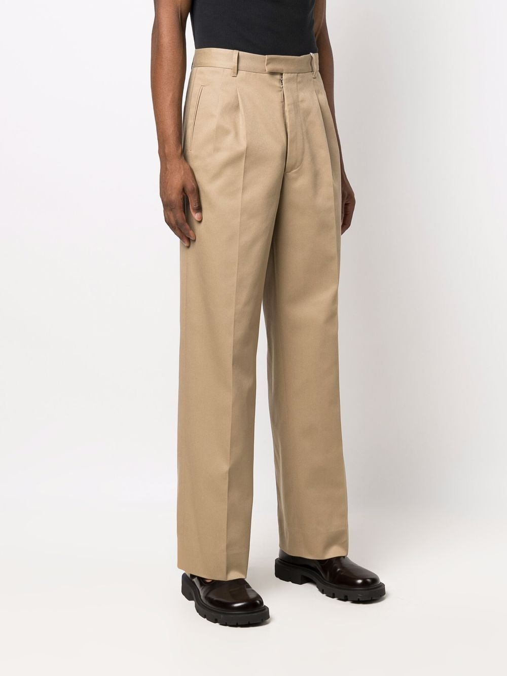 wide-leg tailored trousers - 3