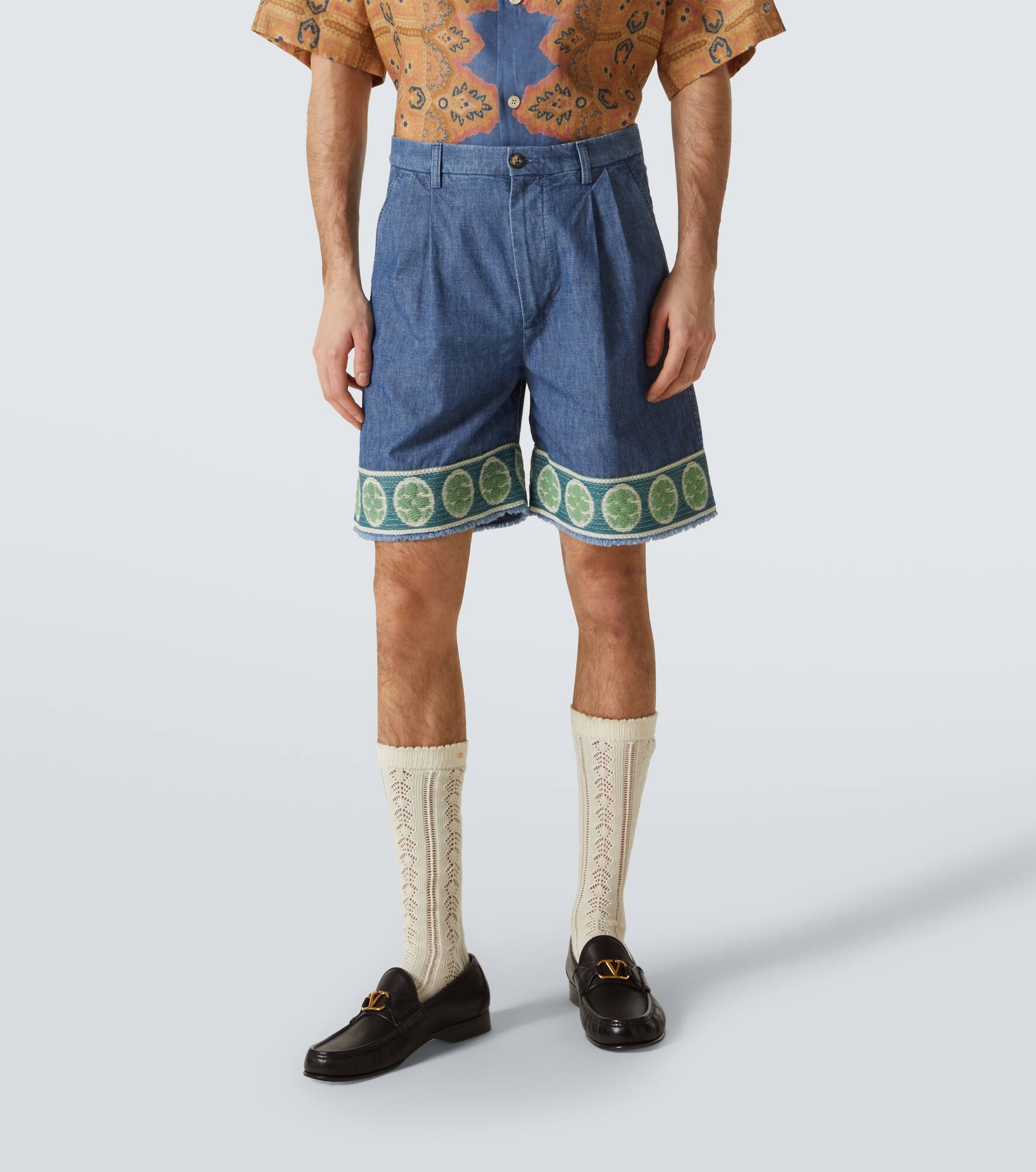 Denim Bermuda shorts - 3