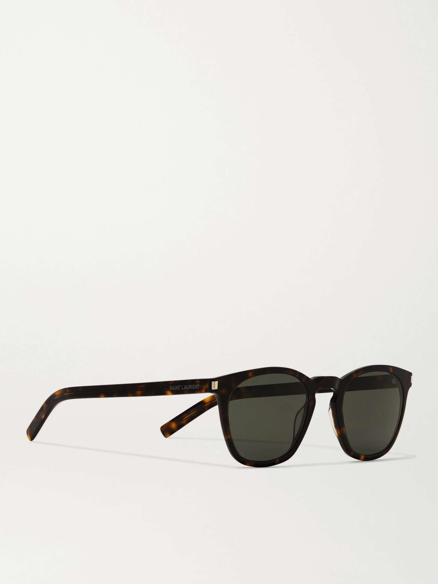 D-Frame Tortoiseshell Acetate Sunglasses - 3